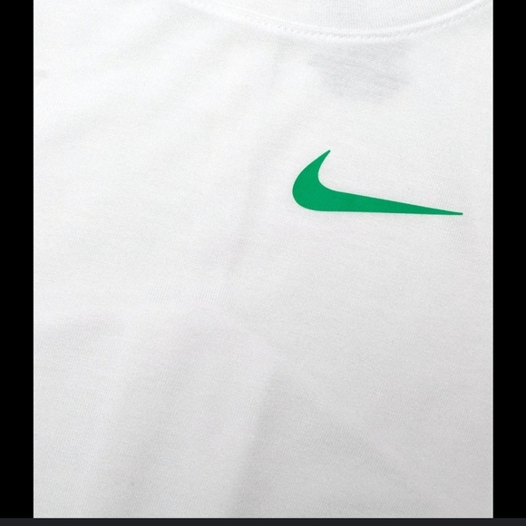 Nike Blue and Green Matching Set with Botanical Leggings - Picture 2 of 14